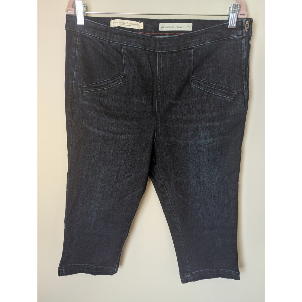 Anthropologie pilcro and the letterpress denim capri jegging